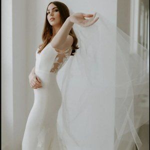 Anais Anette Jane Wedding Veil - 50"